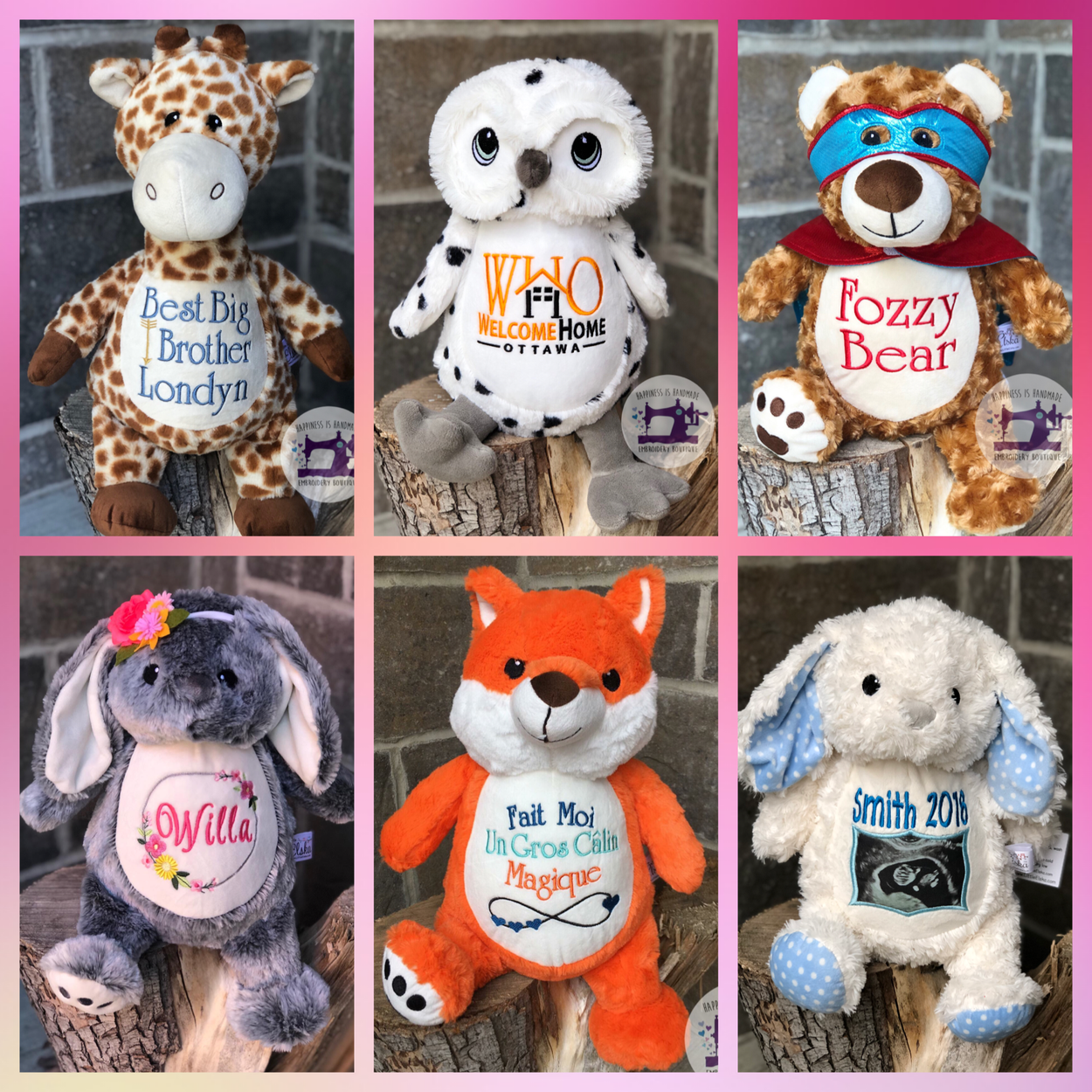 Personalized Stuffed Animals