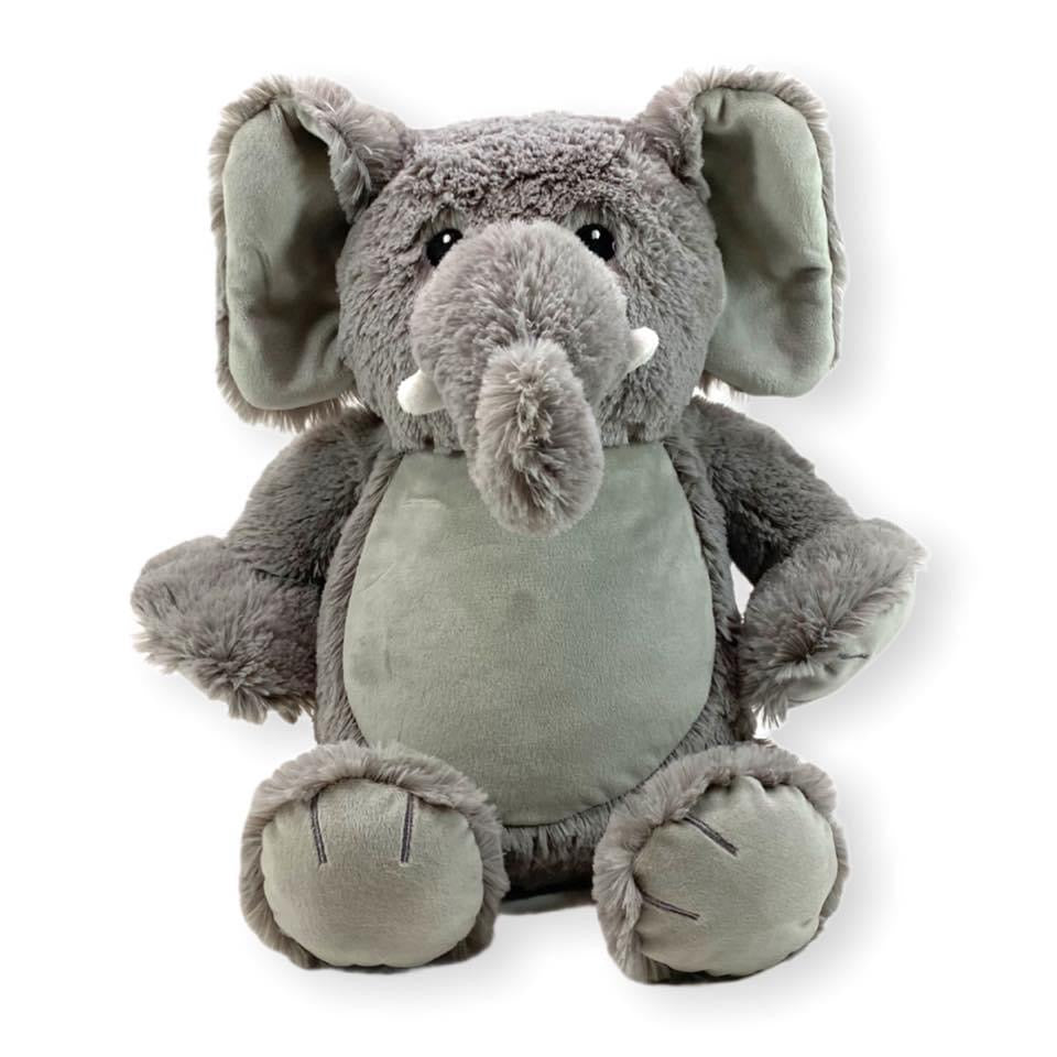 Fluffy Grey Elephant